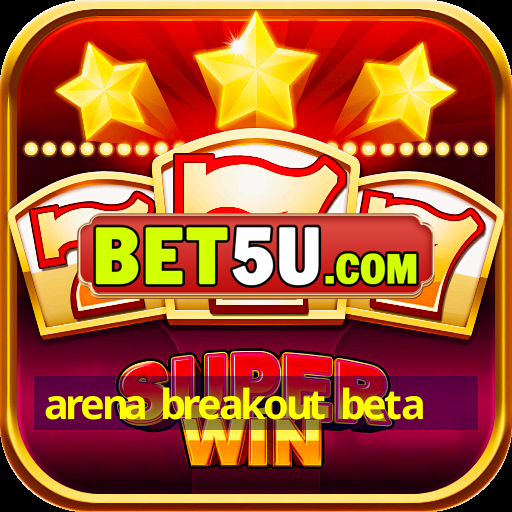 arena breakout beta